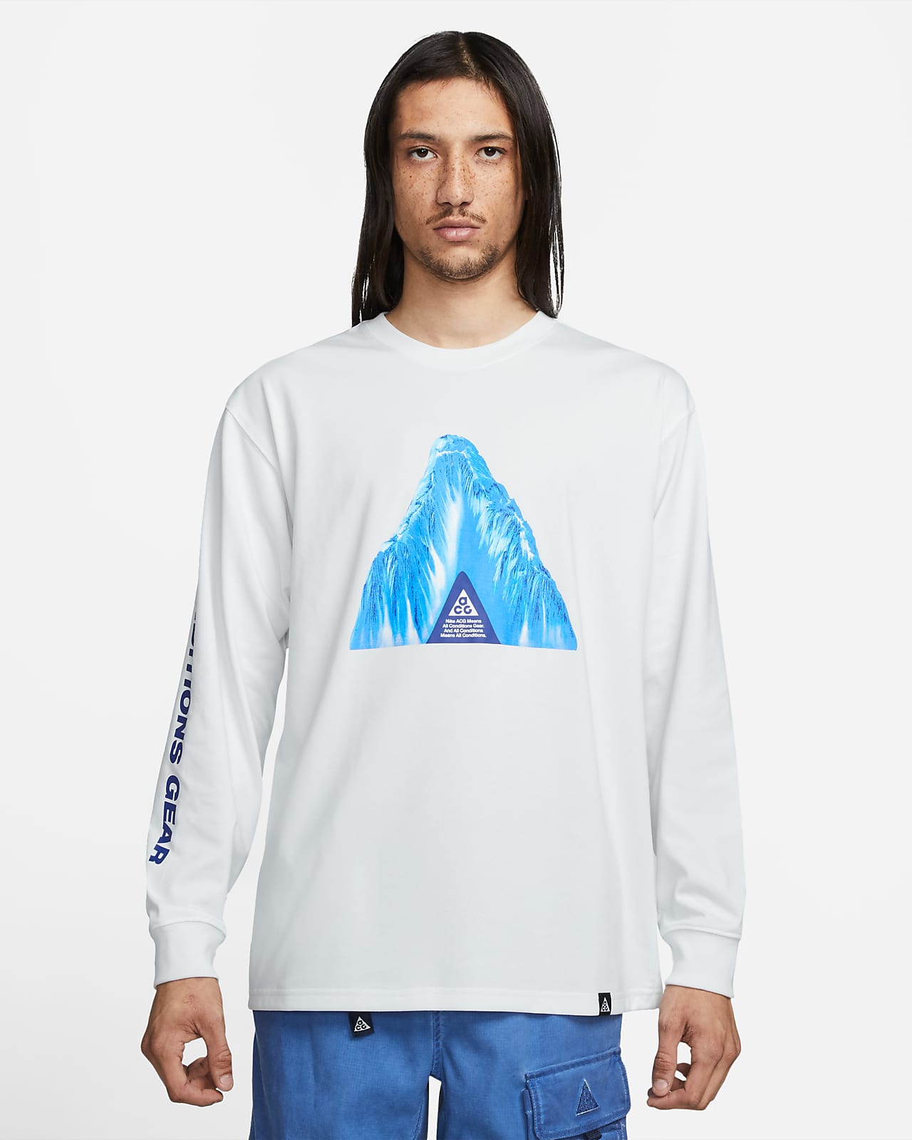 Nike ACG "Ice Cave" Langarm-T-Shirt für Herren