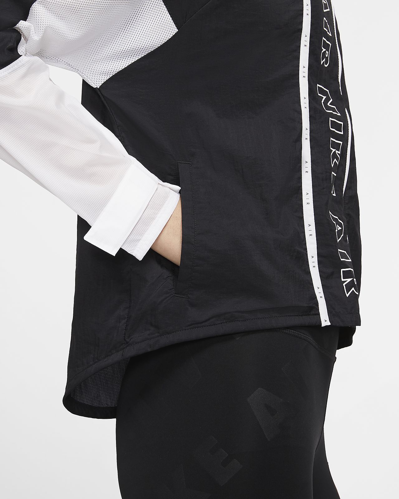 nike air white jacket