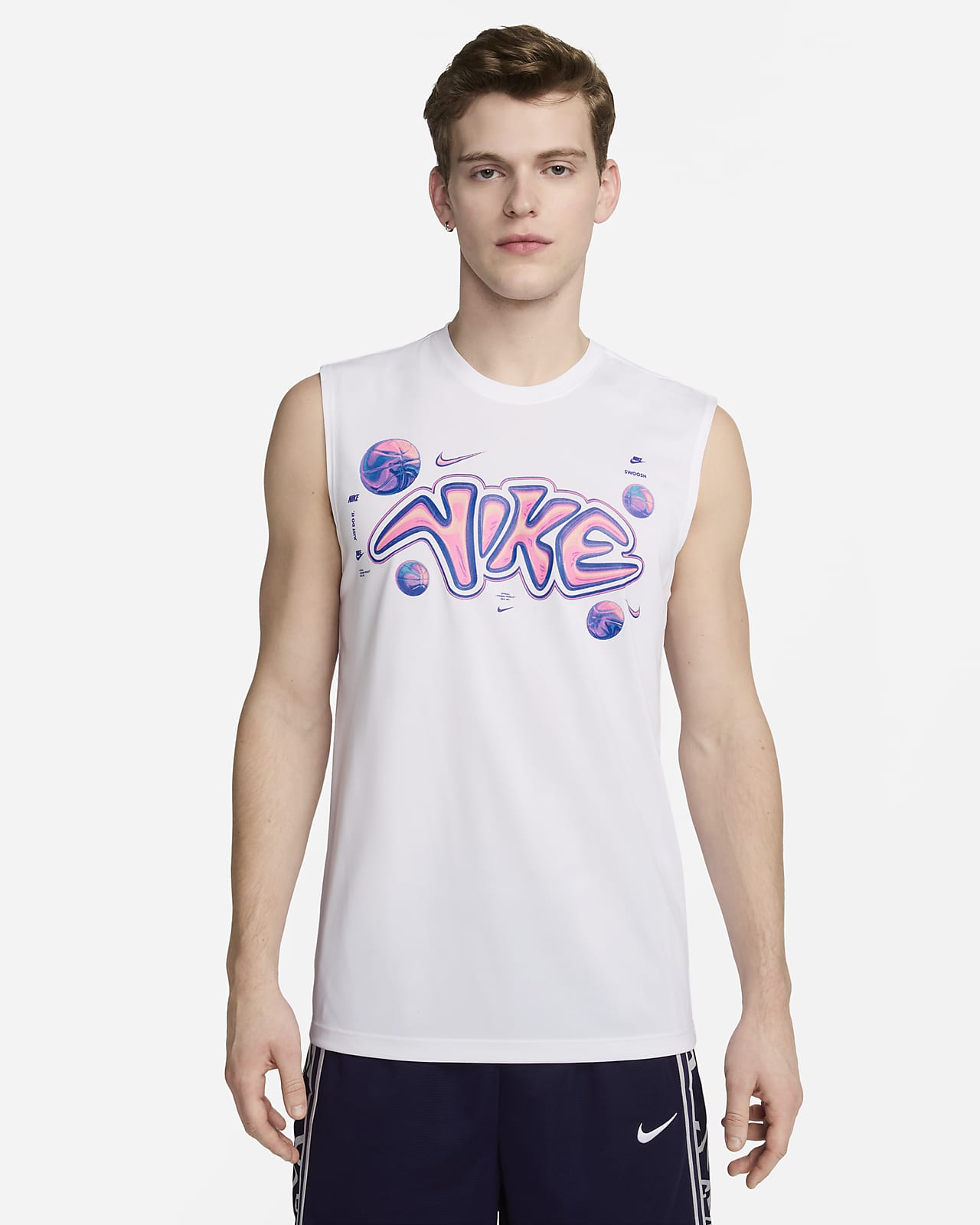 Nike Men's Dri-FIT Sleeveless Basketball T-Shirt
