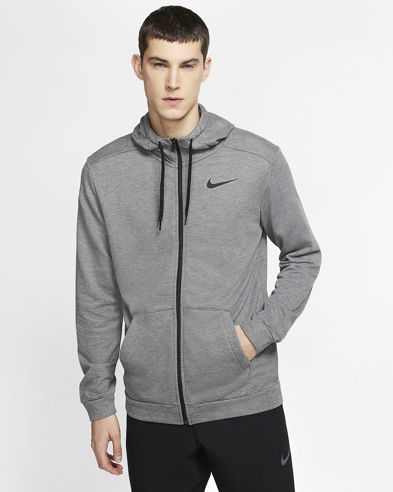 Sudadera con capucha de entrenamiento y cierre completo para hombre Nike Dri-FIT Sudadera con capucha de entrenamiento y cierre completo para hombre Nike Dri-FIT