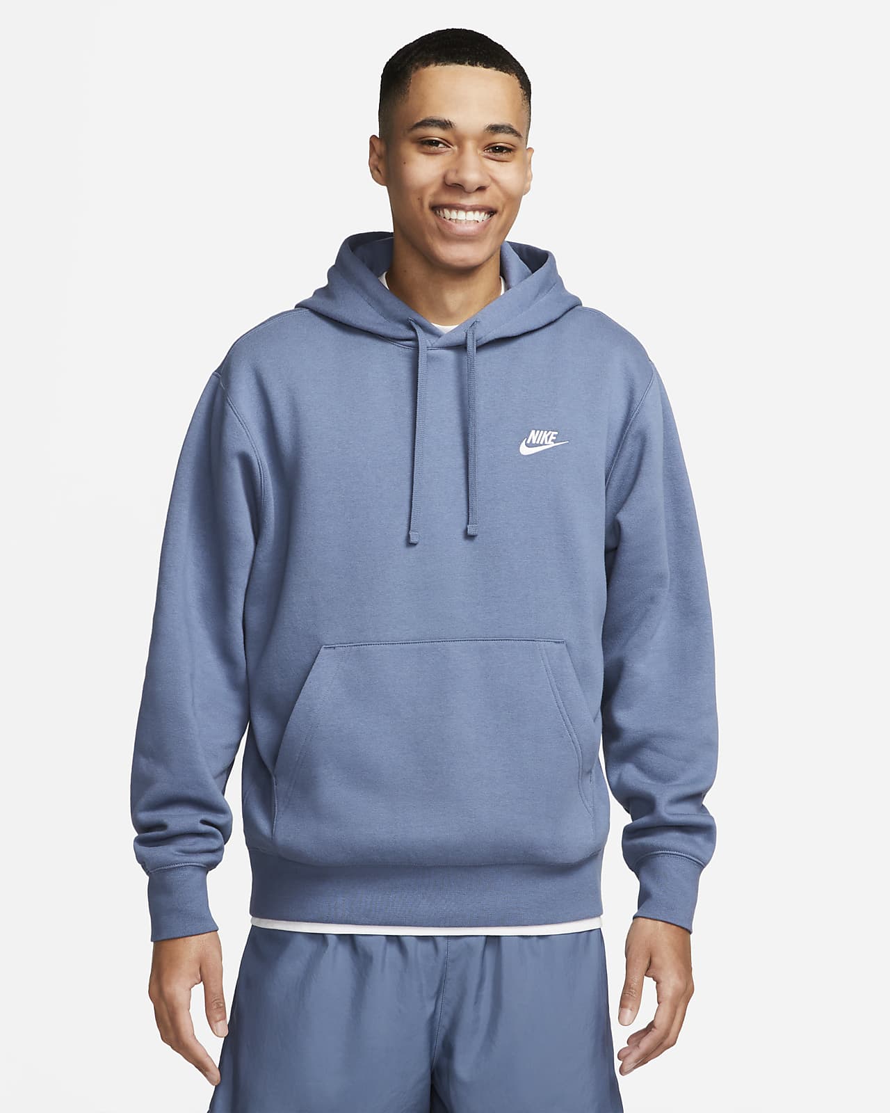 Nike Sportswear Club Fleece belebújós férfi kapucnis pulóver