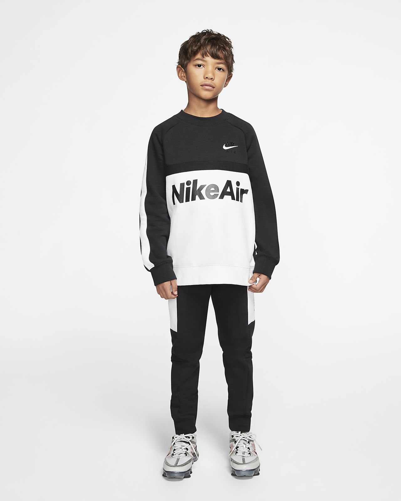nike air sudadera sleeve colour block