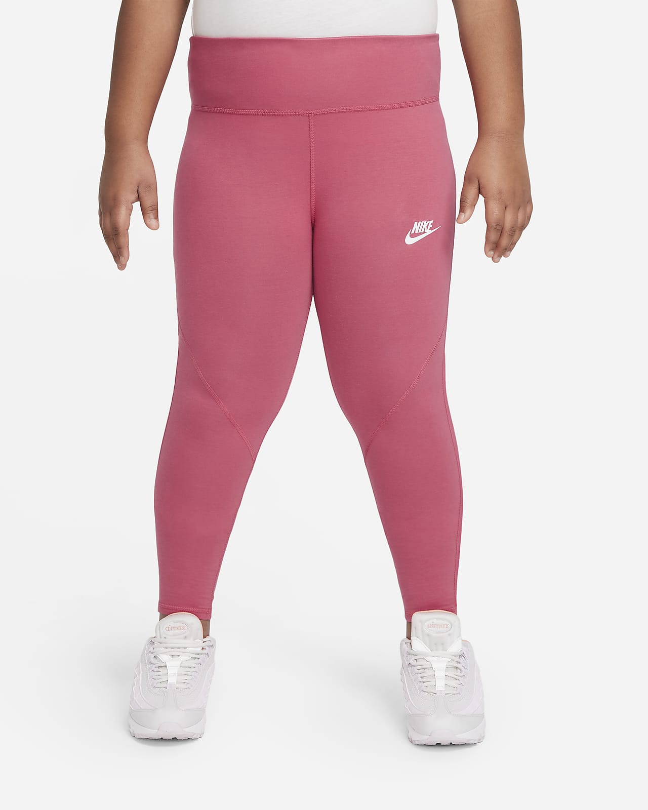Nike Sportswear Favorites Big Kids' (Girls') High-Waisted Leggings (Extended Size)