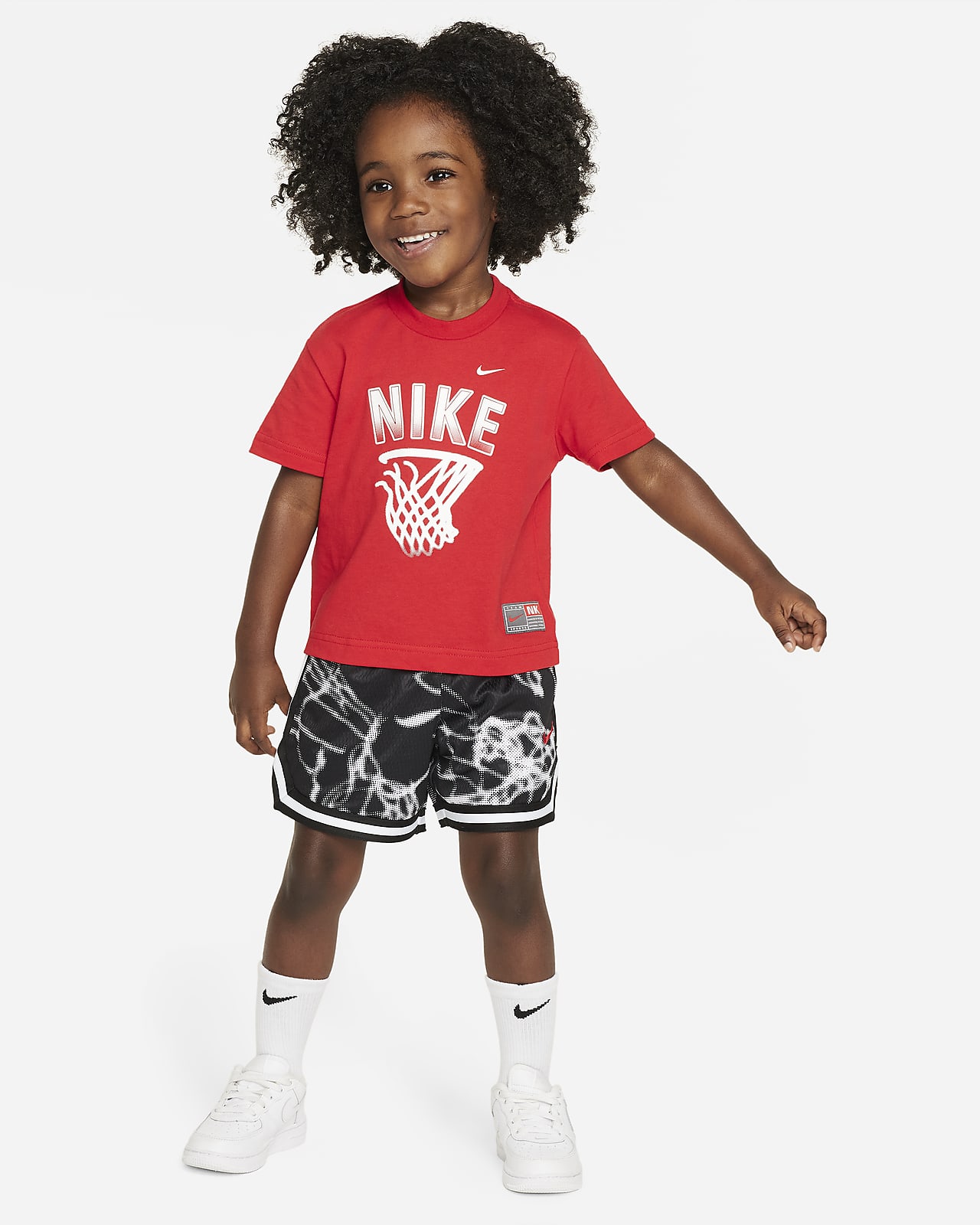 Nike Dri-FIT Culture of Basketball Toddler 2-Piece Mesh Shorts Set
