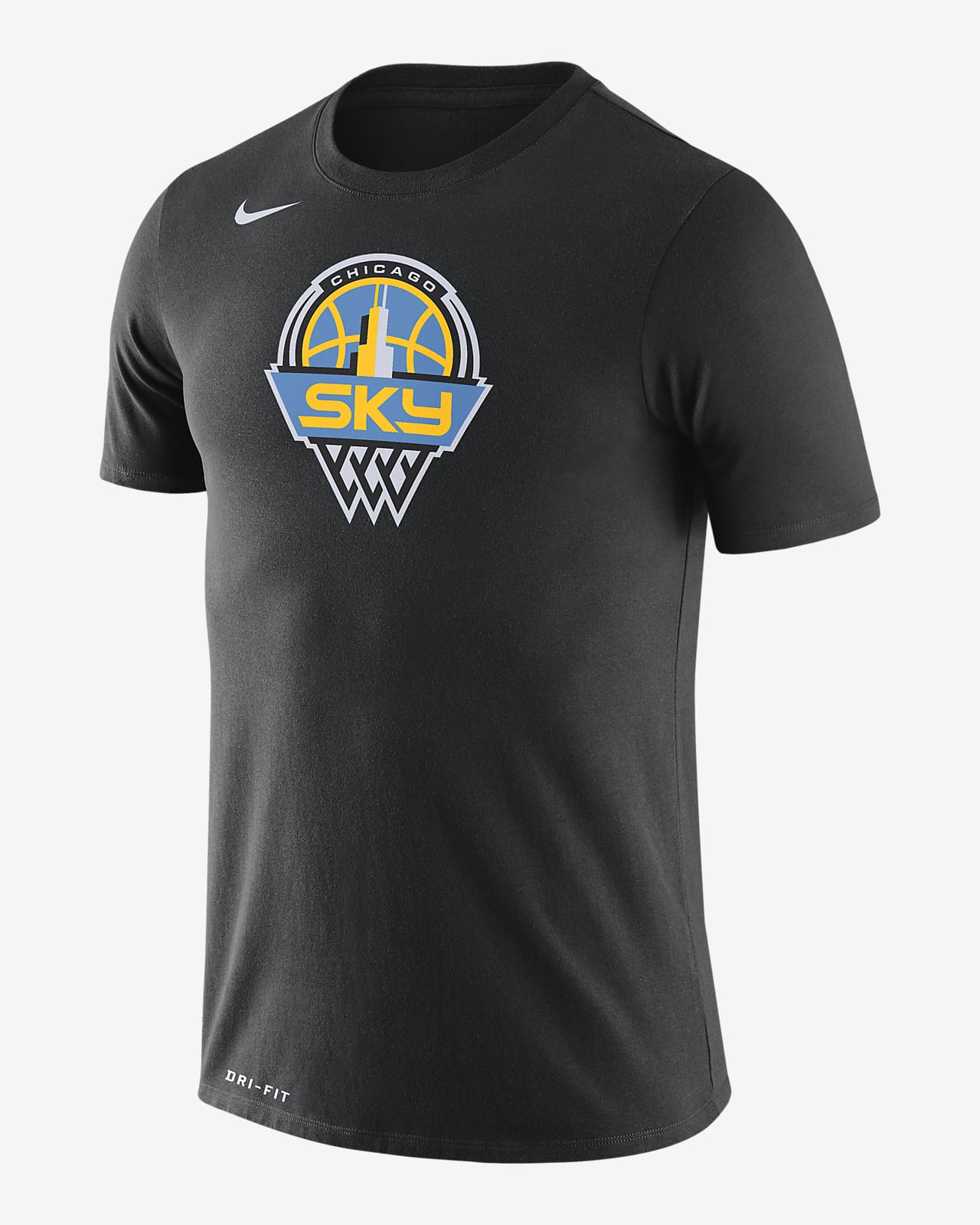 Playera Nike Dri-FIT de la WNBA Chicago Sky Logo