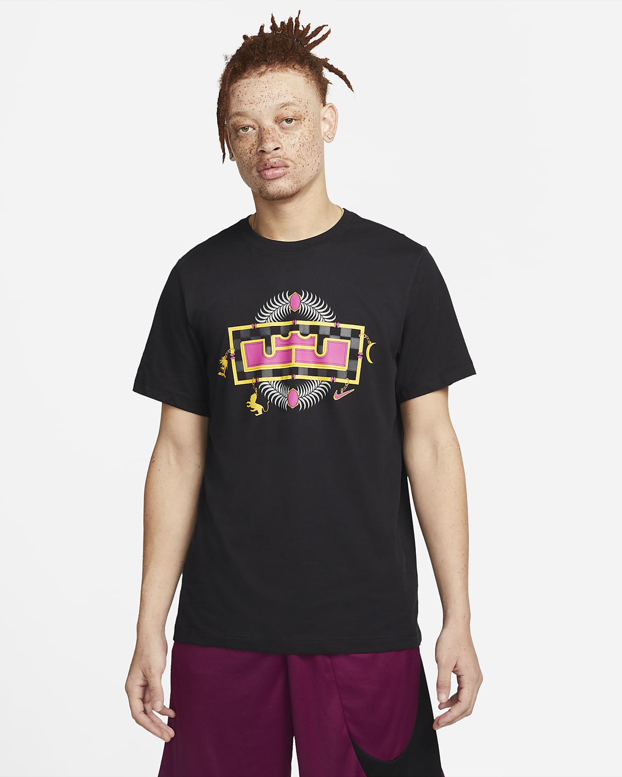 Basket-t-shirt Nike LeBron för män