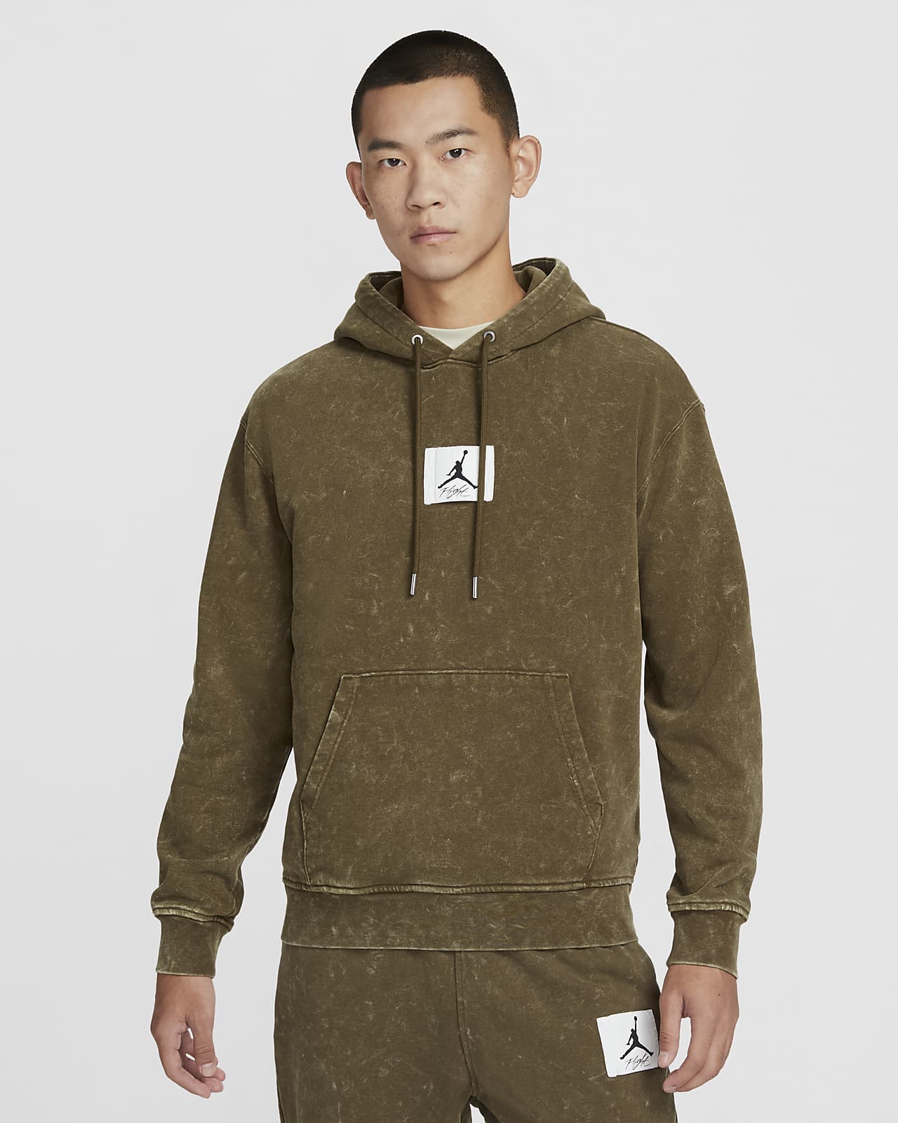 washed fleece hoodie nike