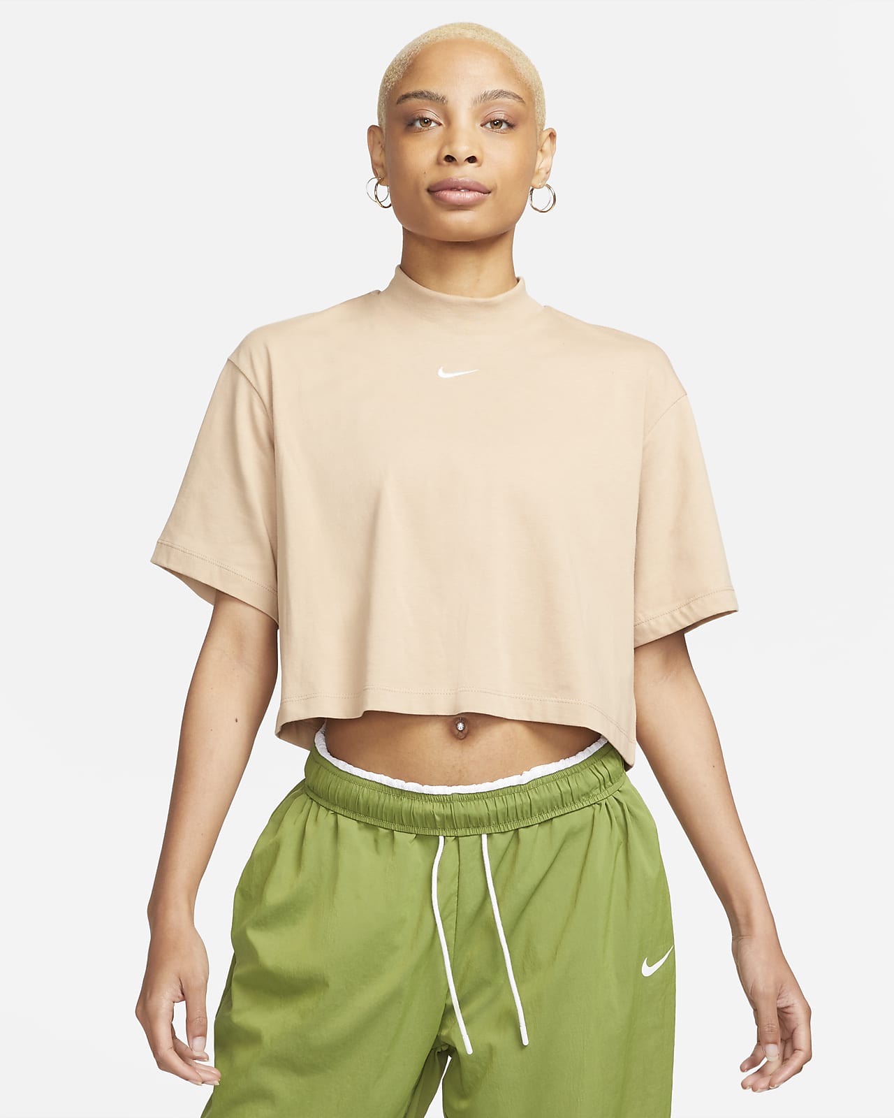 Nike Sportswear Essential Women's Boxy Mock-Neck Top