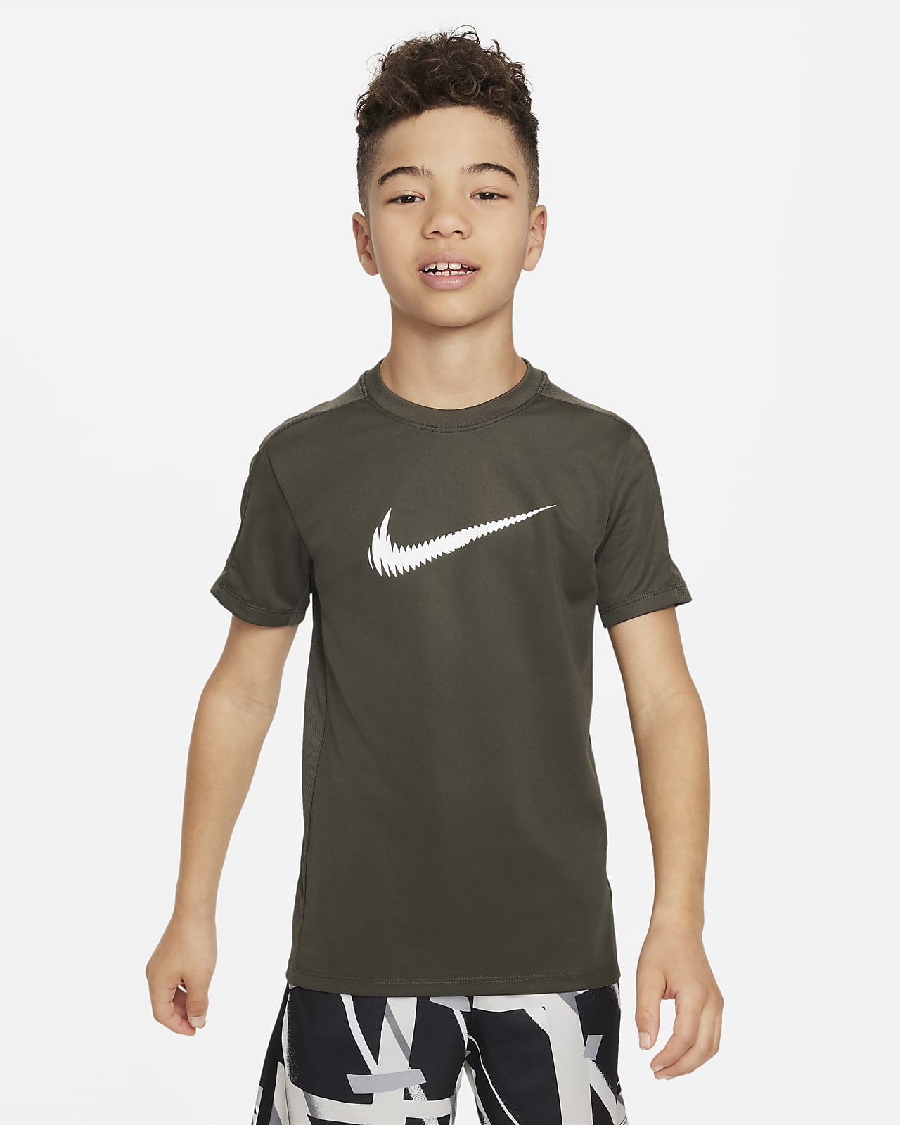Nike Trophy23 Older Kids' Dri-FIT Short-Sleeve Top