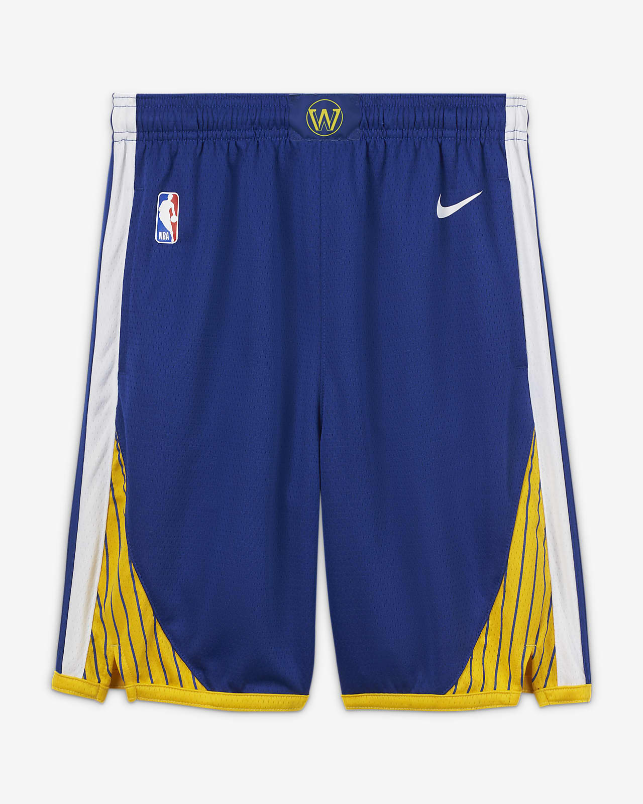 Golden State Warriors Icon Edition Older Kids' Nike NBA Swingman Shorts