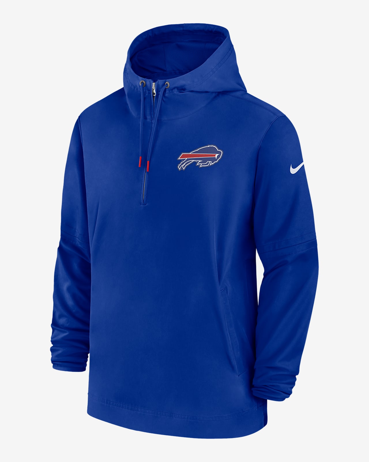 Buffalo Bills Sideline Men’s Nike NFL 1/2-Zip Hooded Jacket