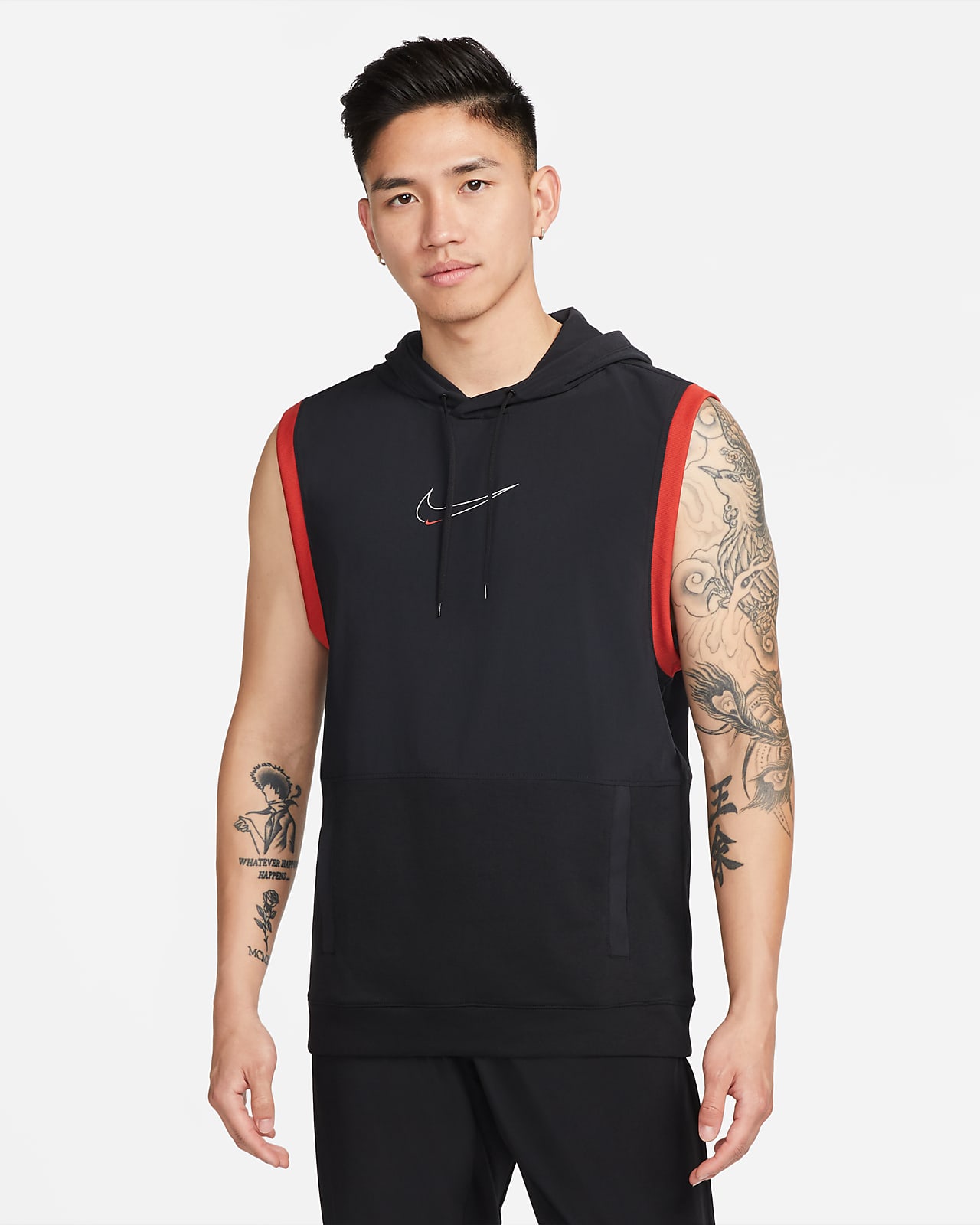 Nike Dri-FIT Men's Sleeveless Hooded Pullover Training Top