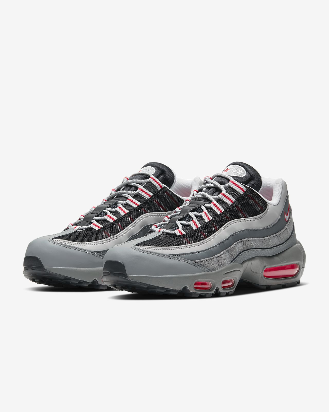 nike air max 95 essential black and red