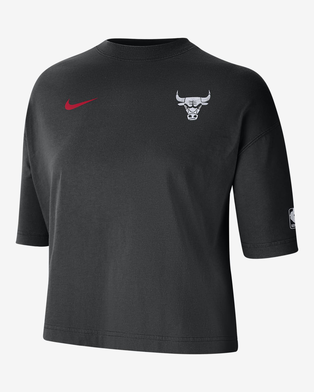 Chicago Bulls 2023/24 City Edition Women's Nike NBA Courtside Boxy T-Shirt