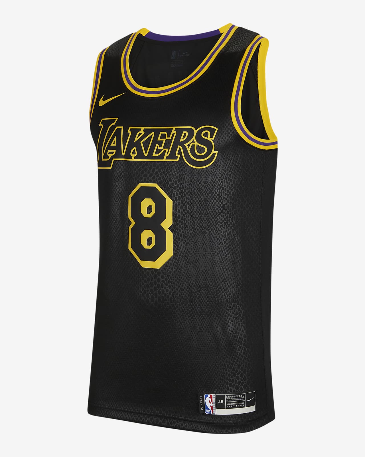 Los Angeles Lakers City Edition Nike NBA Swingman Jersey. Nike PH