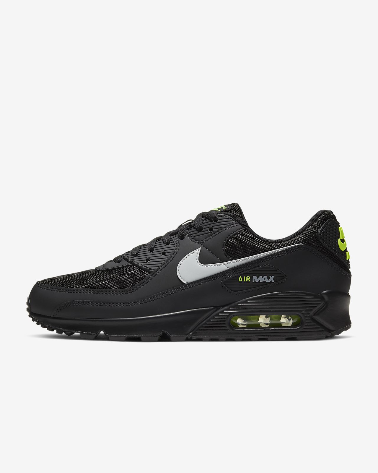 Buty męskie Nike Air Max 90. Nike PL BUTY MĘSKIE NIKE AIR MAX 90 CZARNE CV1634 001 | Sneakershop.pl