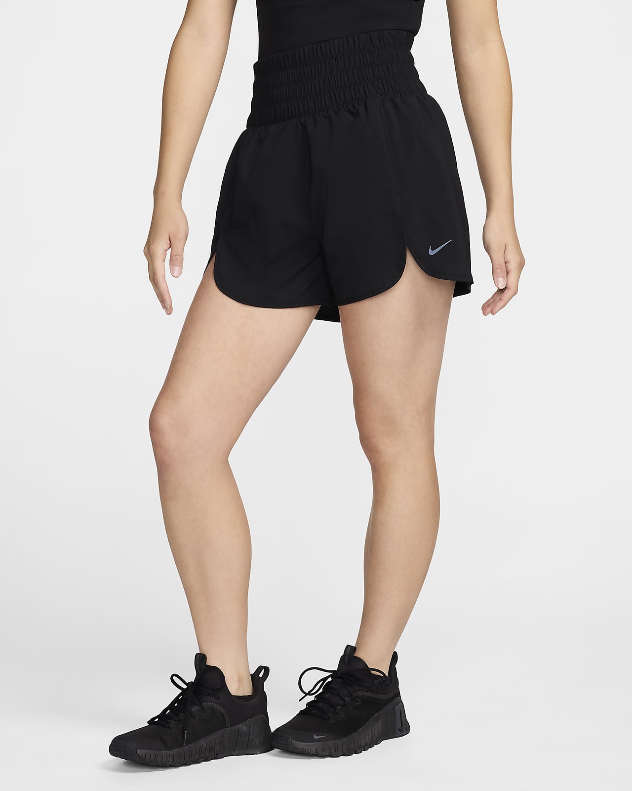 Nike One Women's Dri-FIT Ultra High-Waisted Brief-Lined Shorts