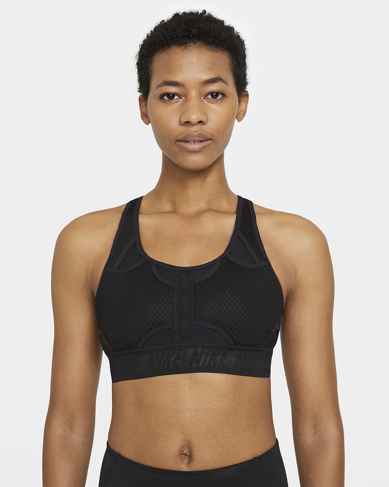 Nike Swoosh UltraBreathe polstret sports-BH med middels støtte til dame