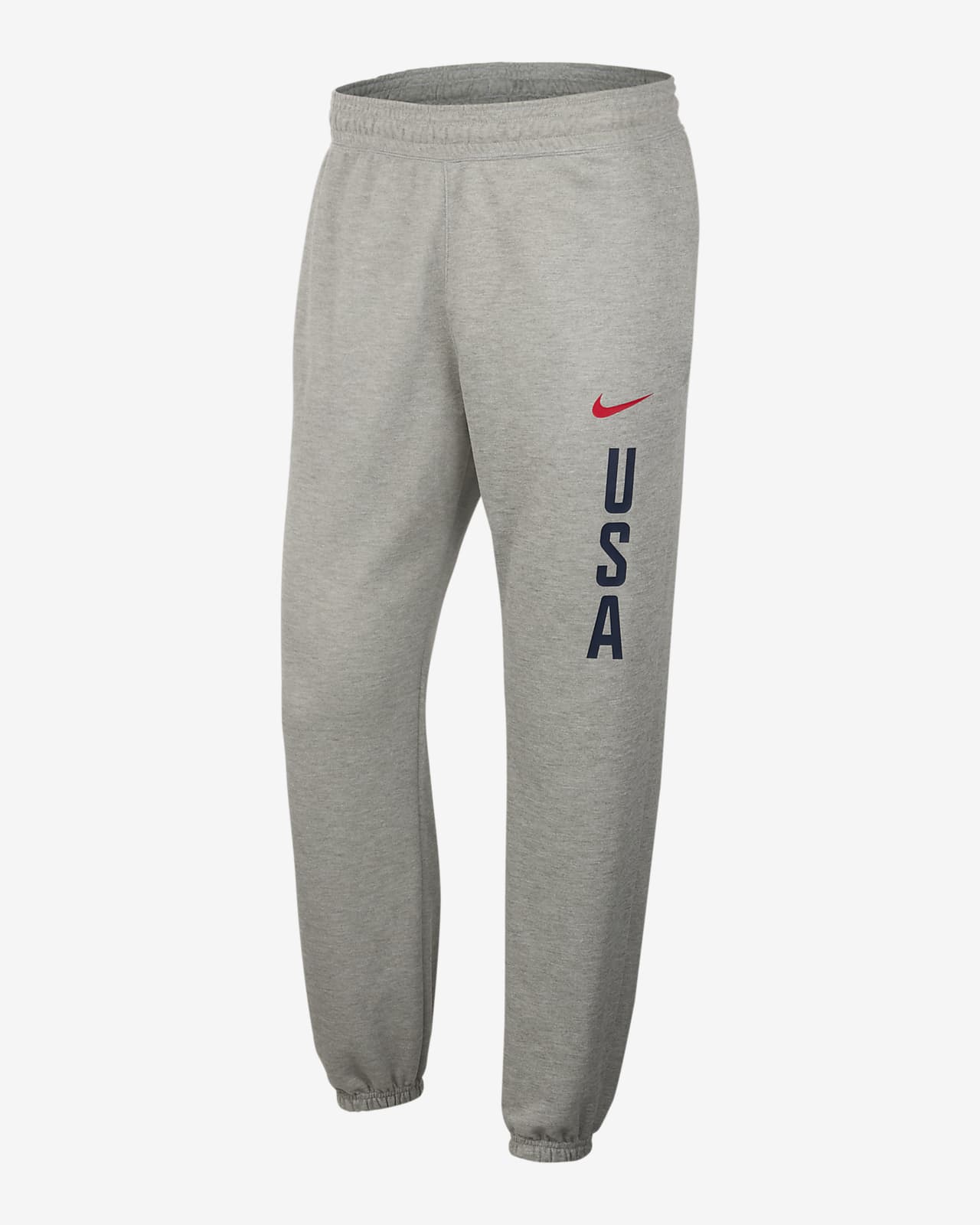 Pantaloni da basket in fleece Nike USA Practice – Uomo