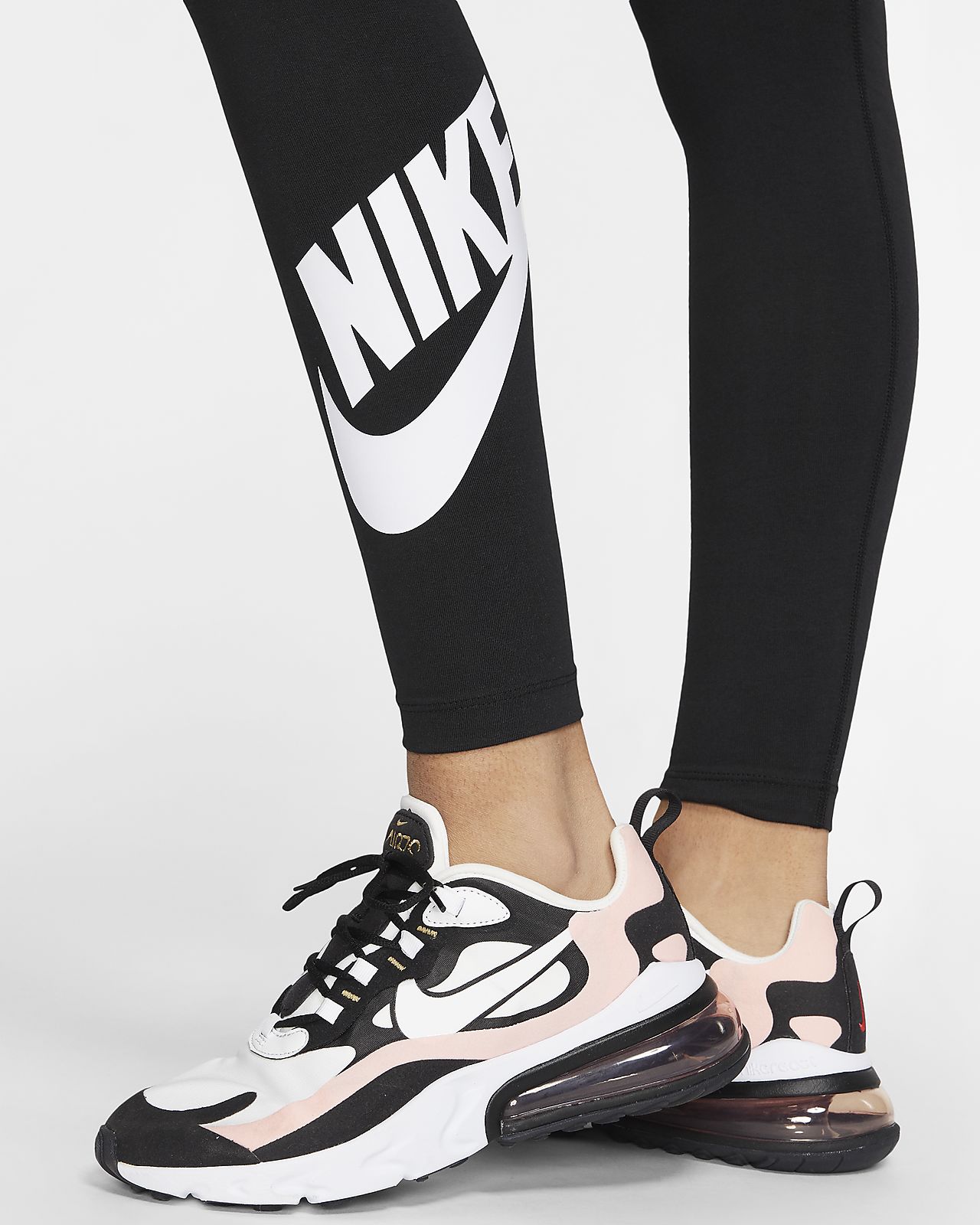 nike black high waisted leggings