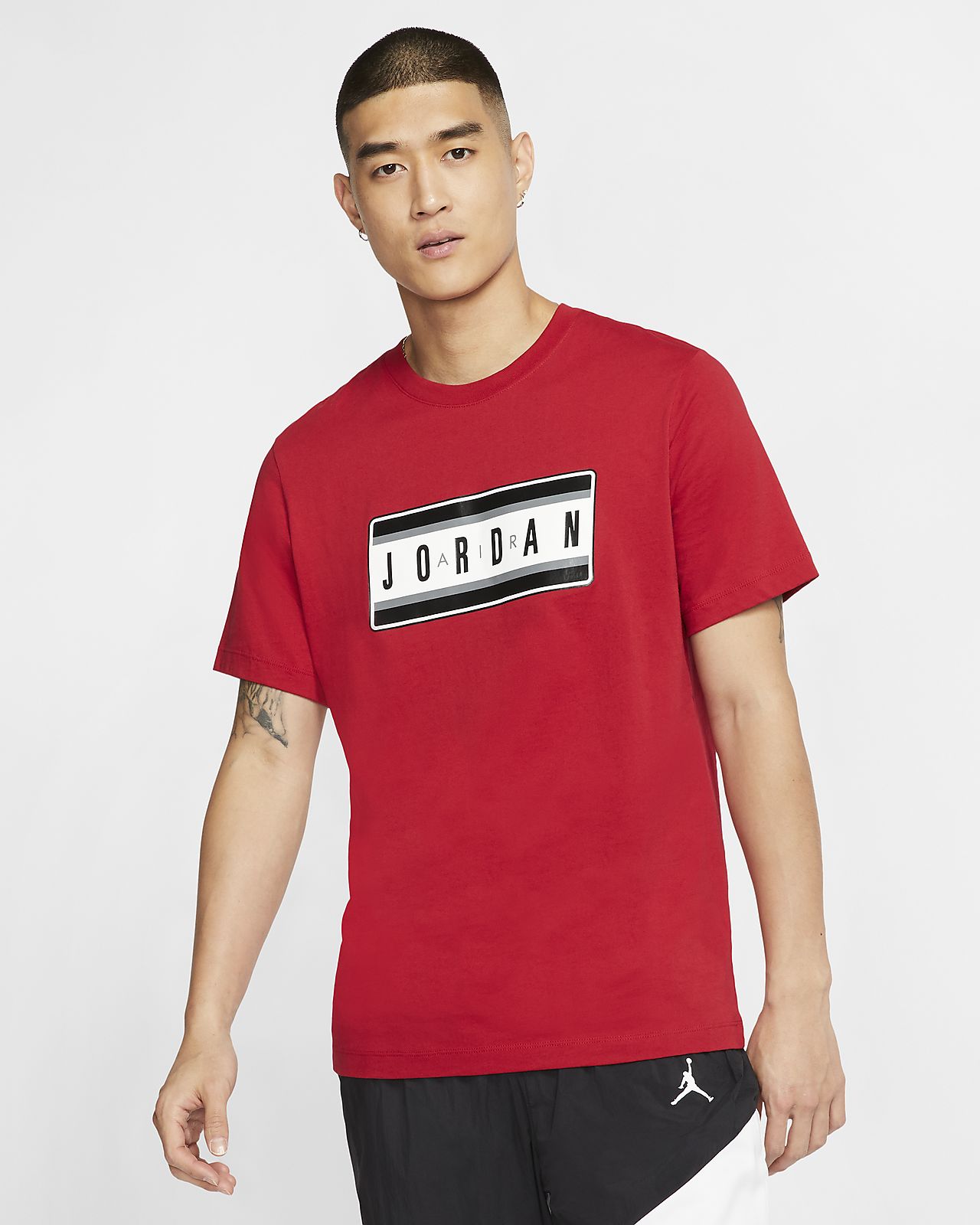 nike jordan red t shirt