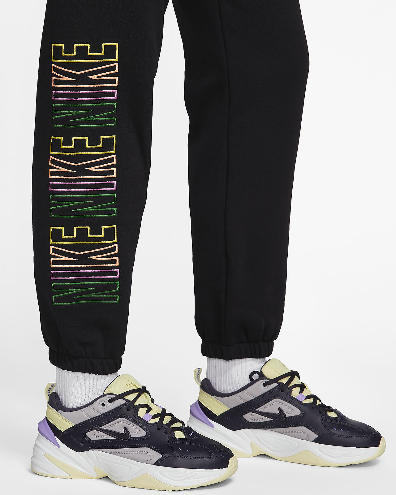 nike women's archive french terry joggers