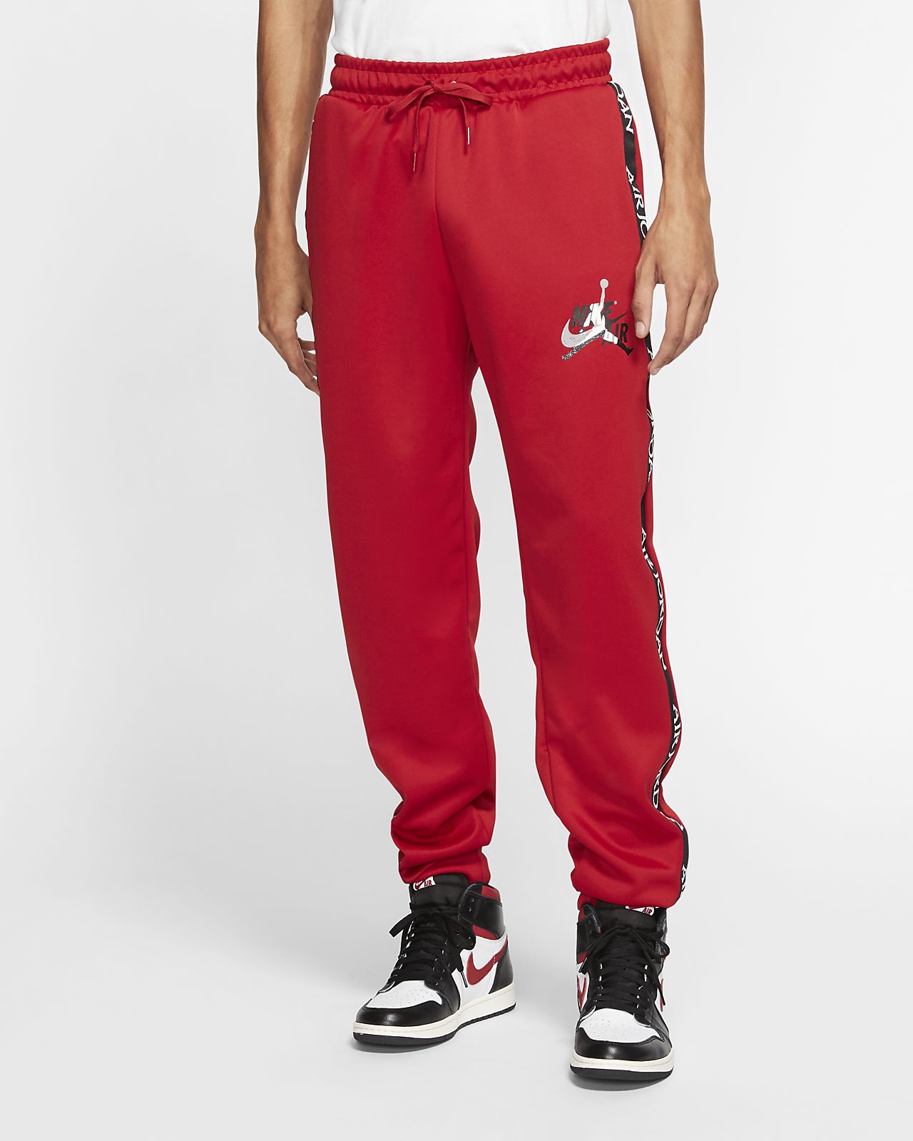 jordan red pants