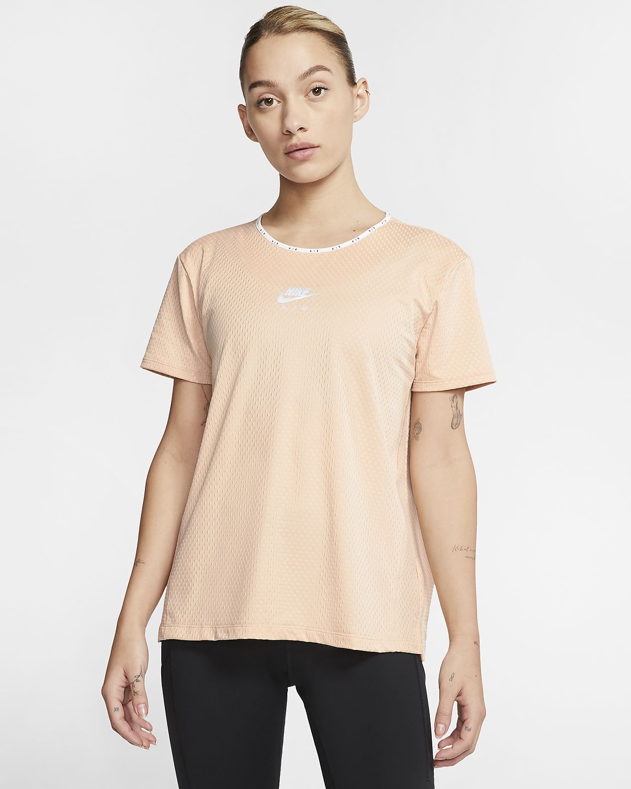 Nike Air Kurzarm-Laufoberteil für Damen