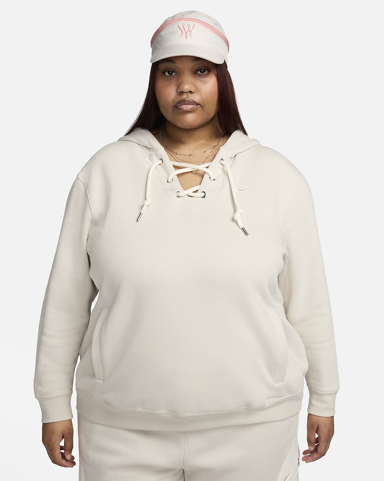 Serena Williams Design Crew Women's Fleece Pullover Hoodie (Plus Size)