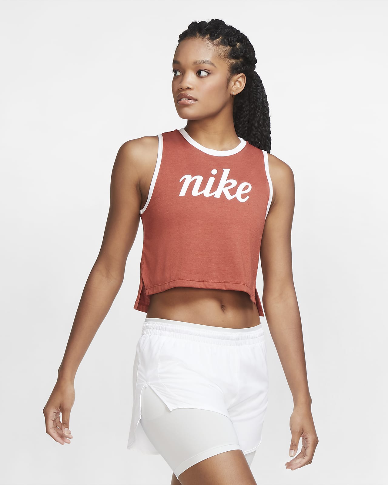 nike crossover crop top