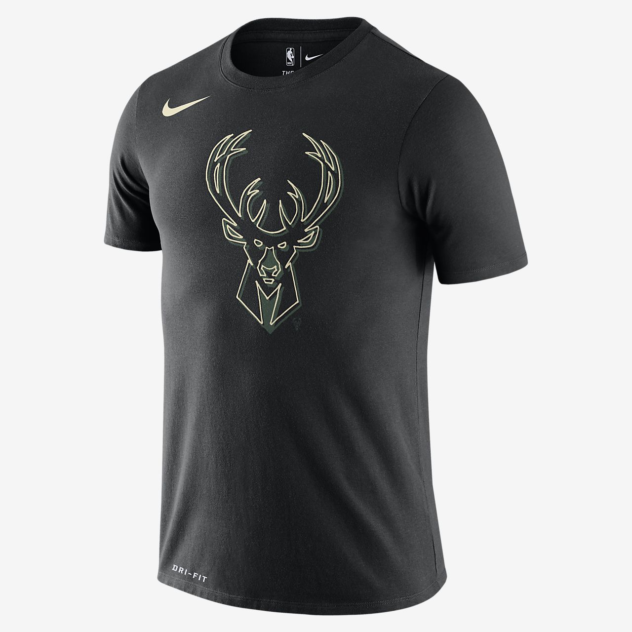 T-shirt Milwaukee Bucks Logo Nike Dri-FIT NBA - Uomo. Nike IT