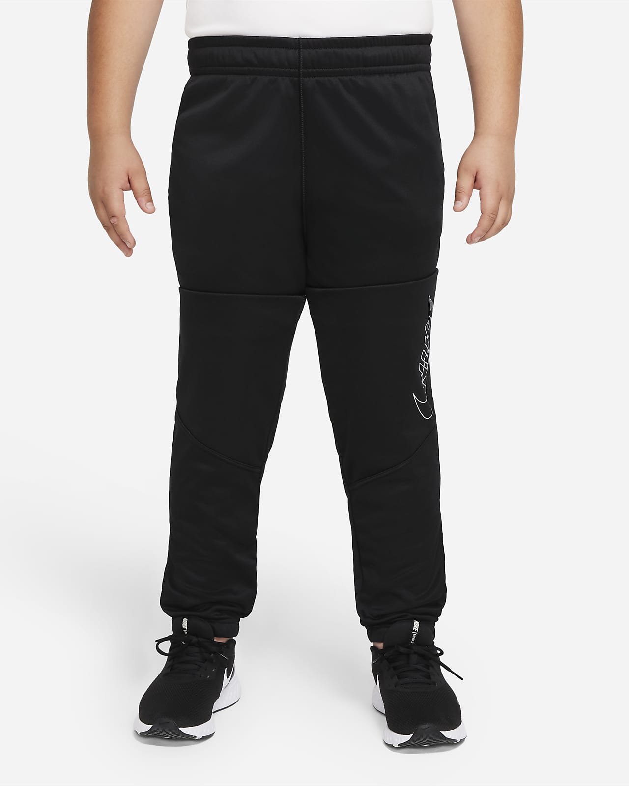 Nike Therma-FIT Older Kids' (Boys') Graphic Tapered Training Trousers (Extended Size)