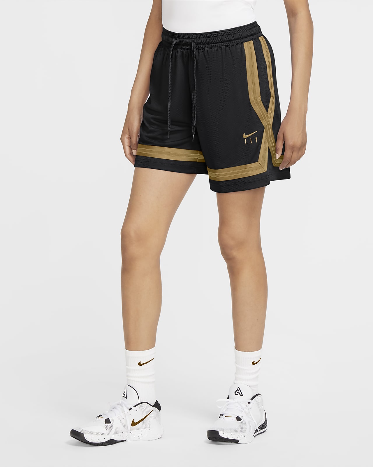 Shorts da basket Nike Dri-FIT Swoosh Fly - Donna