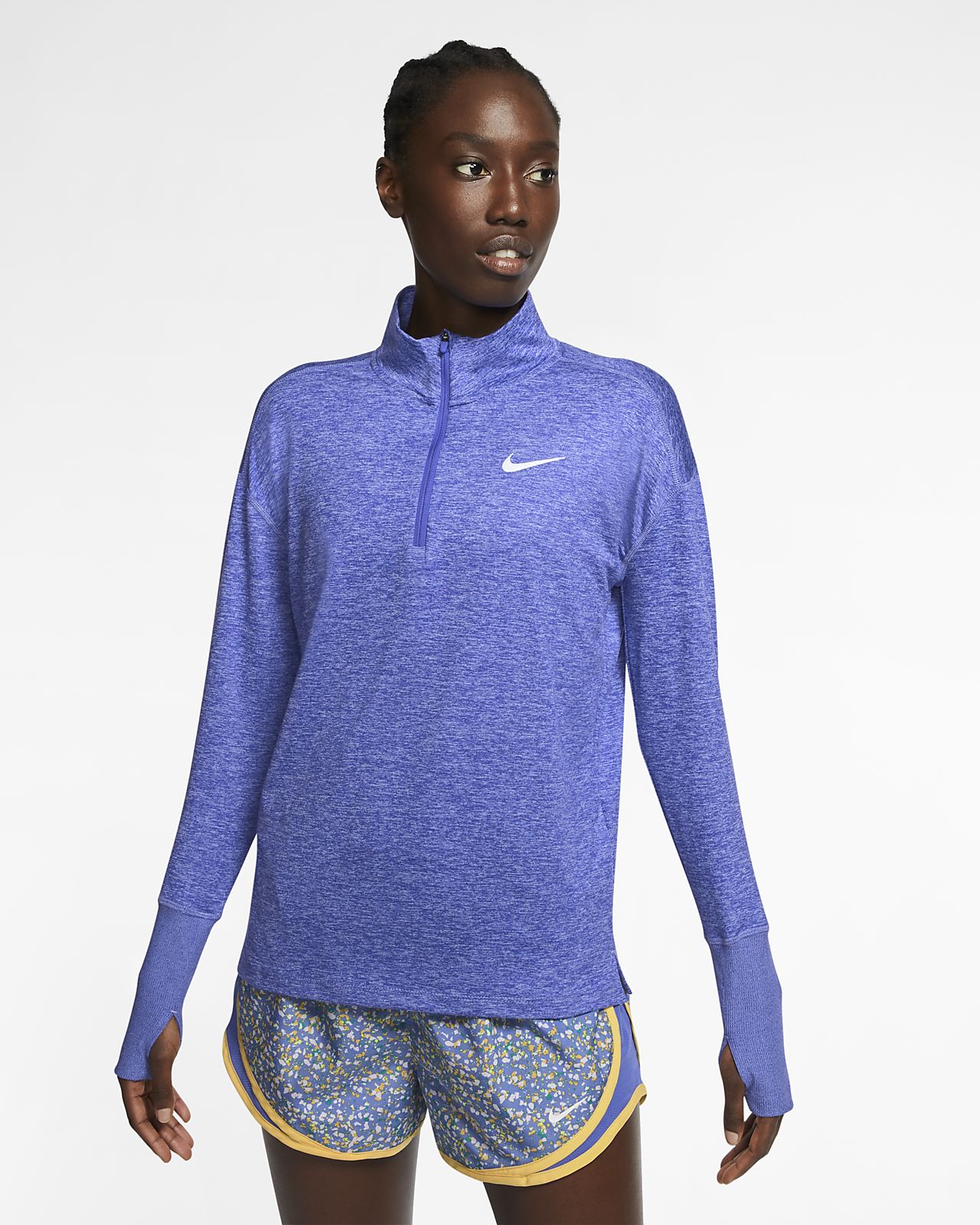 nike womens zip top