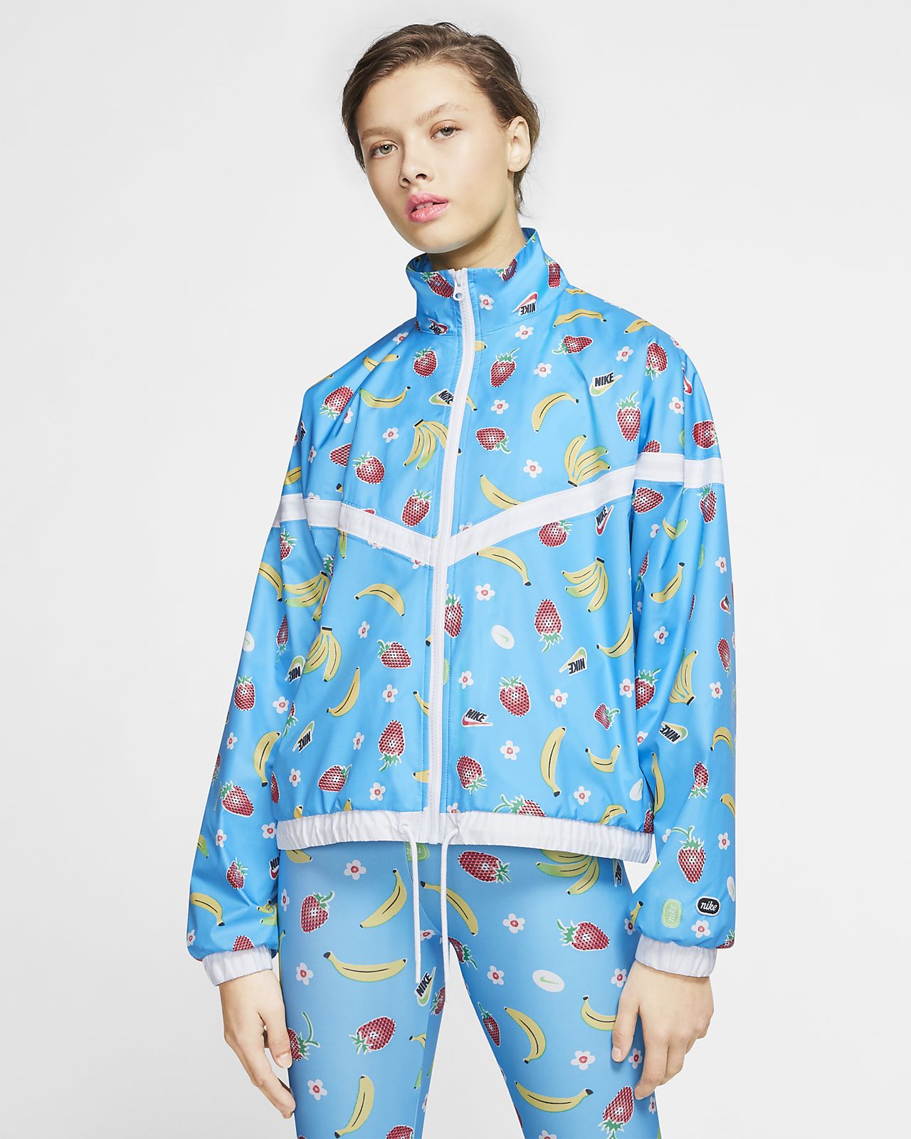 blue nike jacket women's