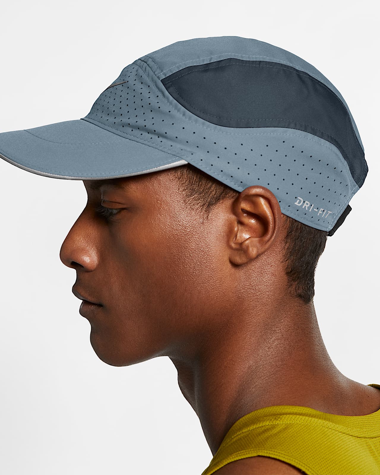 mens nike running cap