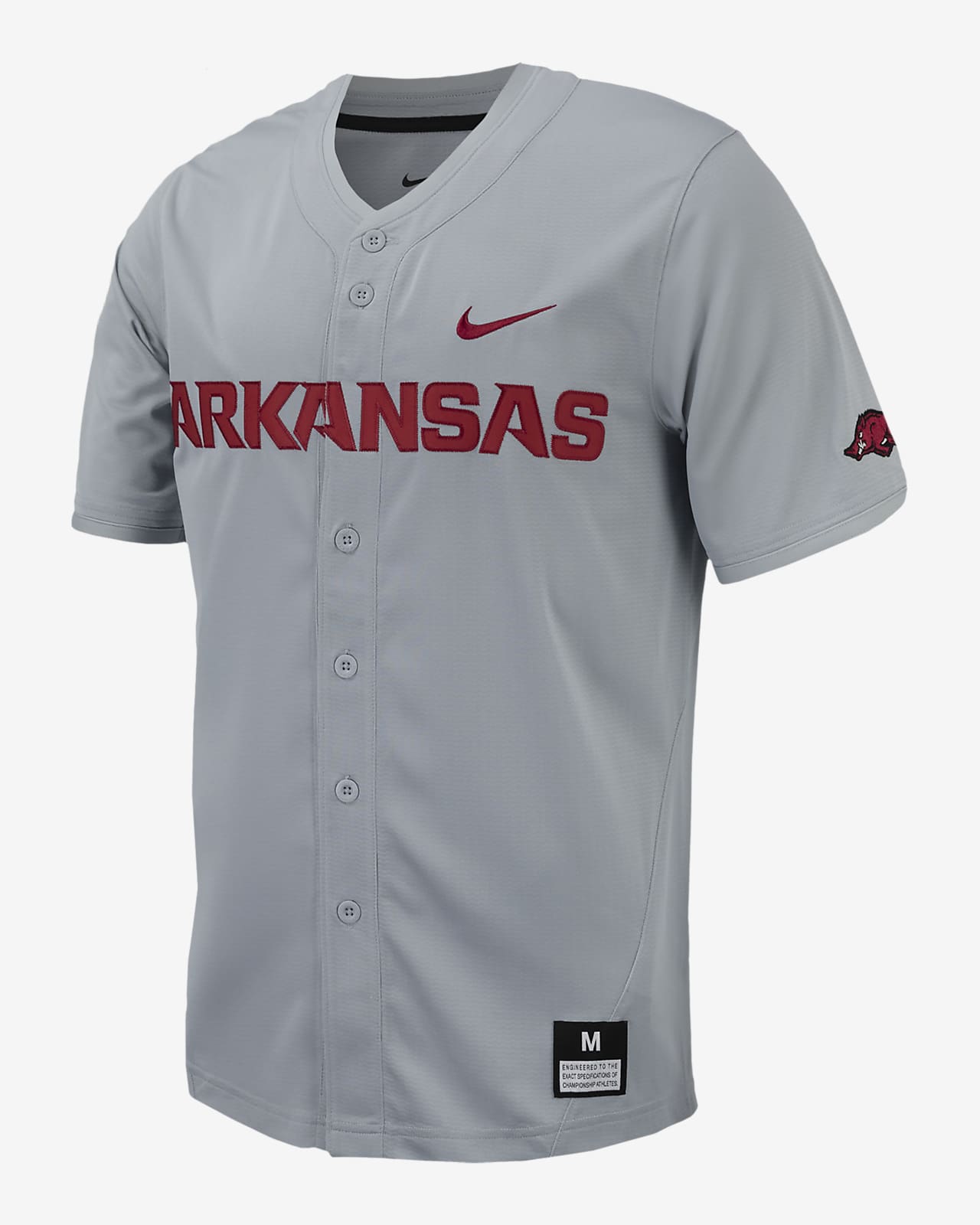 Jersey de béisbol universitario Nike Replica para hombre Arkansas