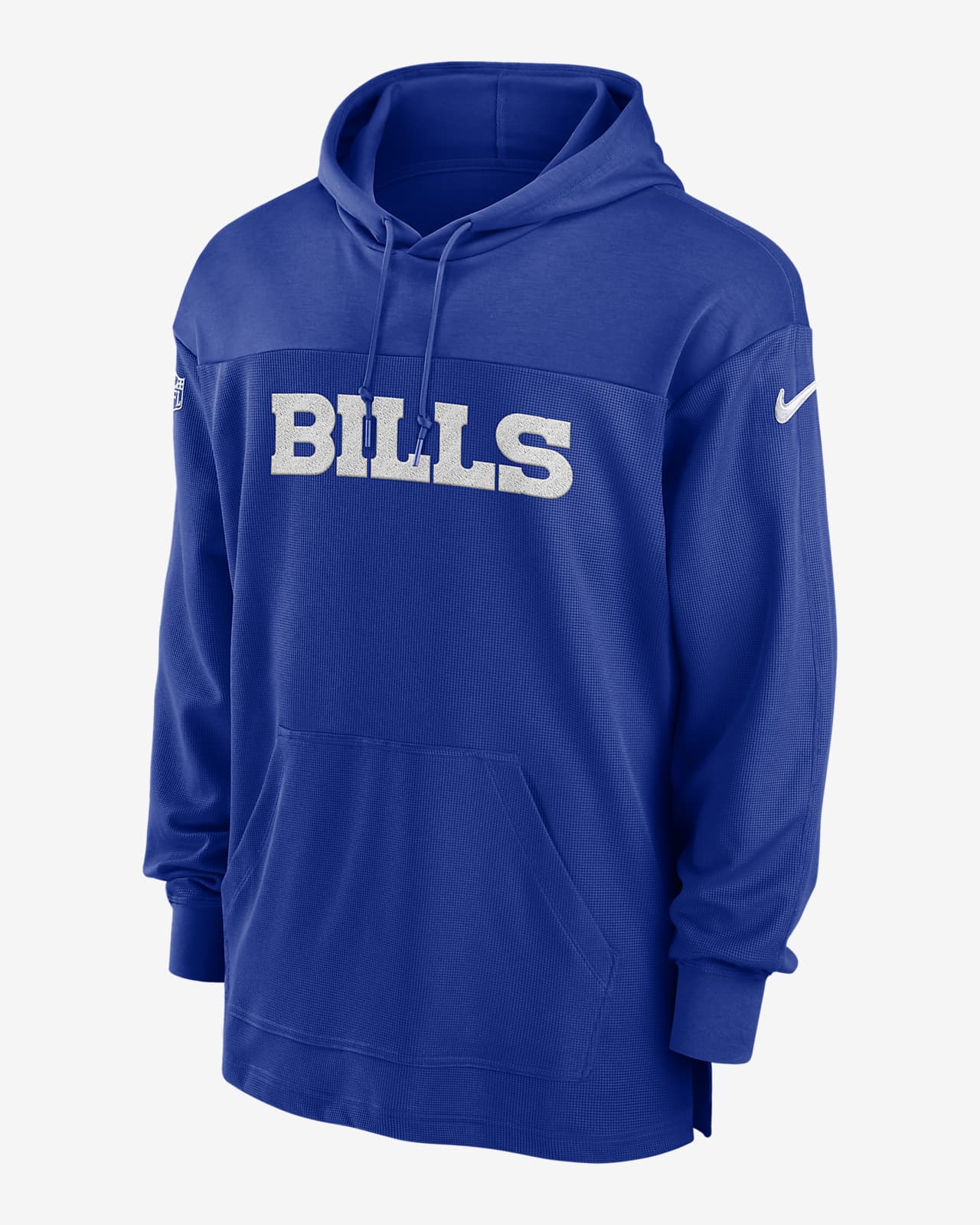 Buffalo Bills Sideline Men's Nike Dri-FIT NFL Long-Sleeve Hooded Top