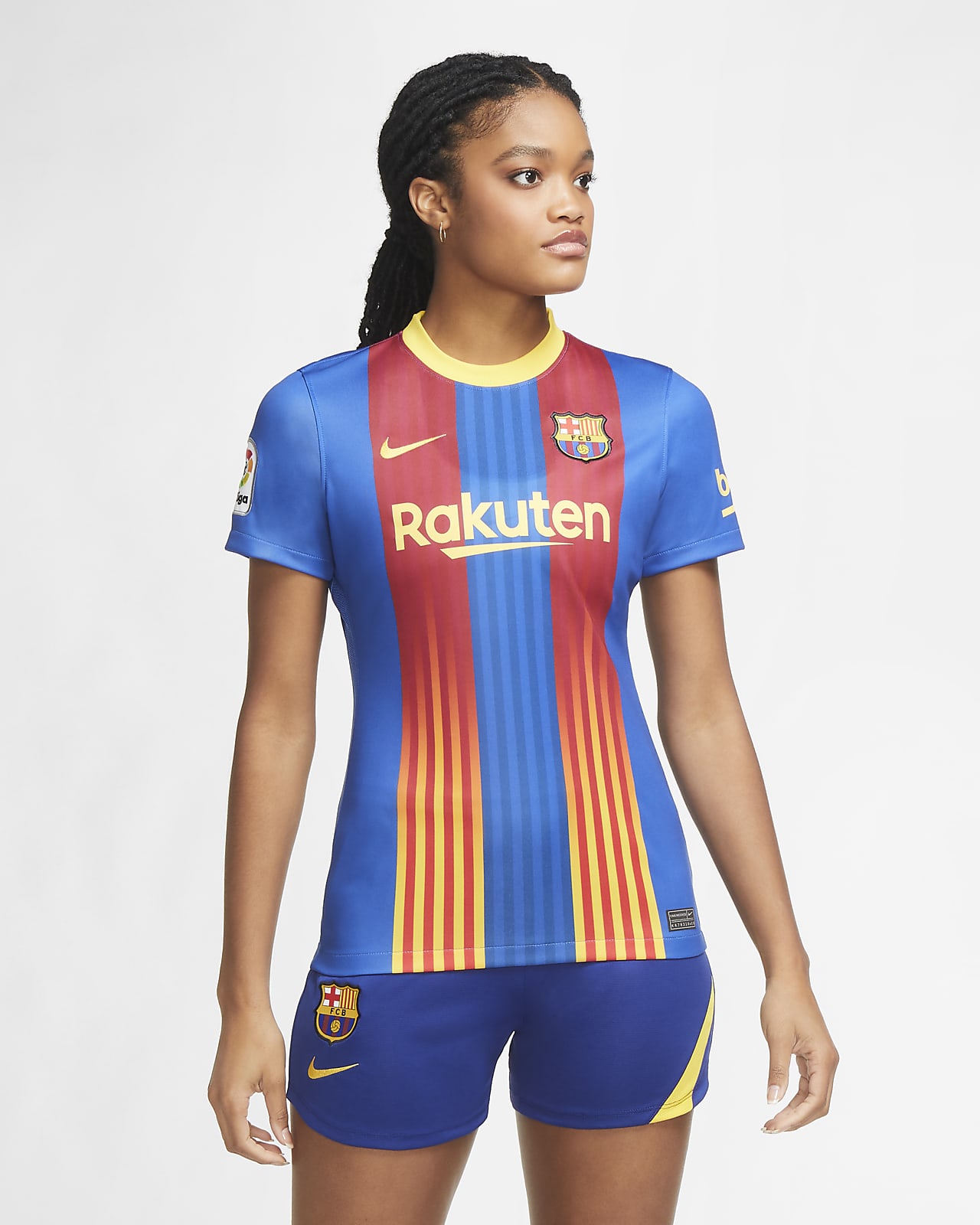 FC Barcelona 2020/21 Stadium-fodboldtrøje til kvinder