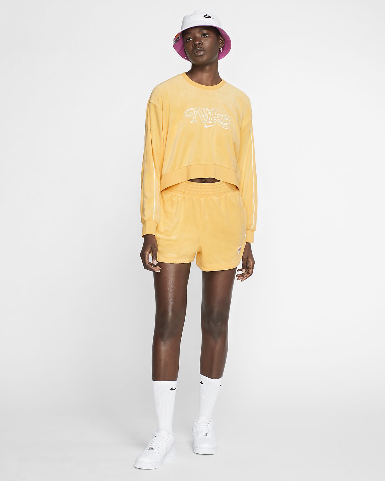 topaz gold nike shorts