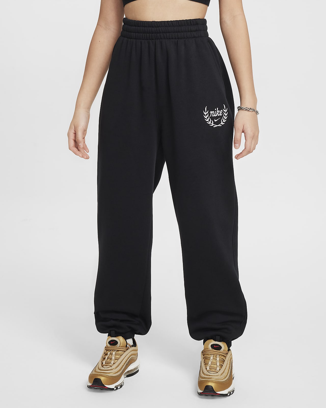 Pantalon ample Nike Sportswear Club Fleece pour fille