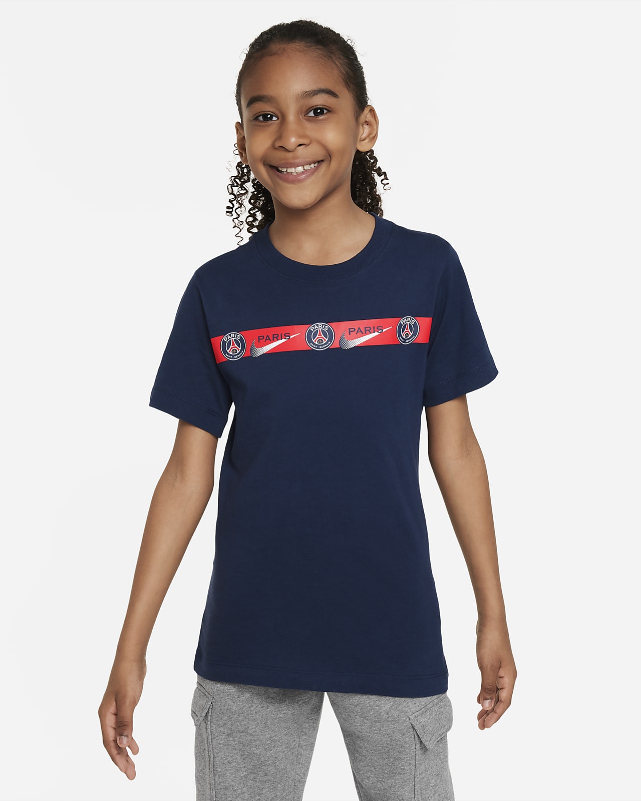 Paris Saint-Germain Big Kids' Nike Soccer T-Shirt