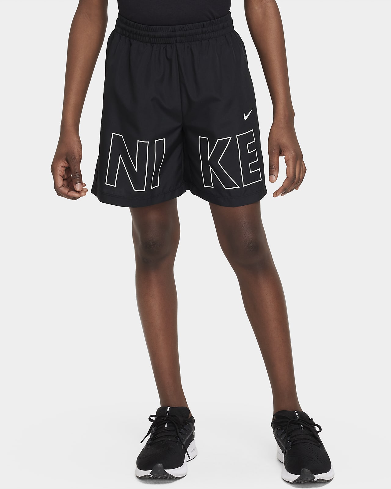 Shorts de entrenamiento de tejido Woven para niño talla grande Nike Multi