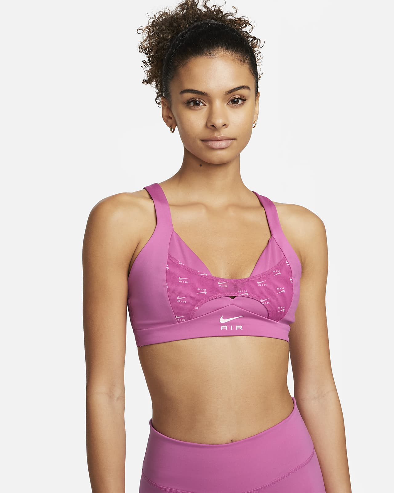 Nike Air Indy Deep V Women's Light-Support Lightly Lined Sports Bra