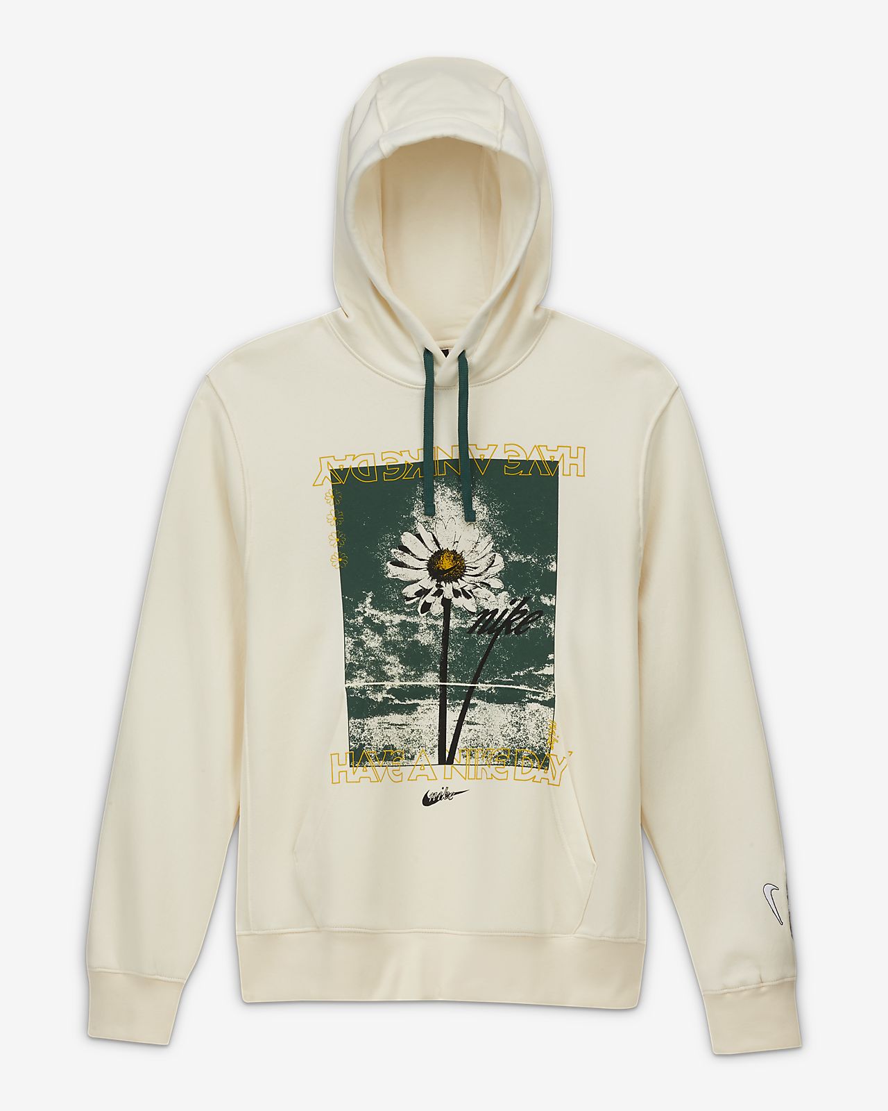 men's pullover fleece club hoodie