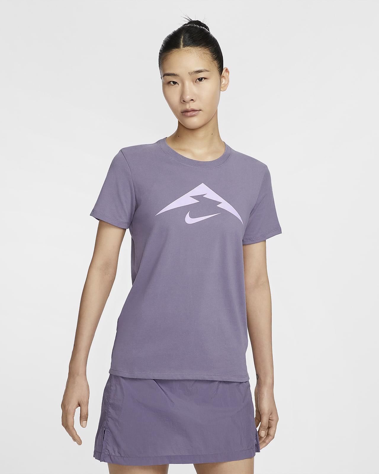 เสื้อยืดผู้หญิง Dri-FIT Nike Trail