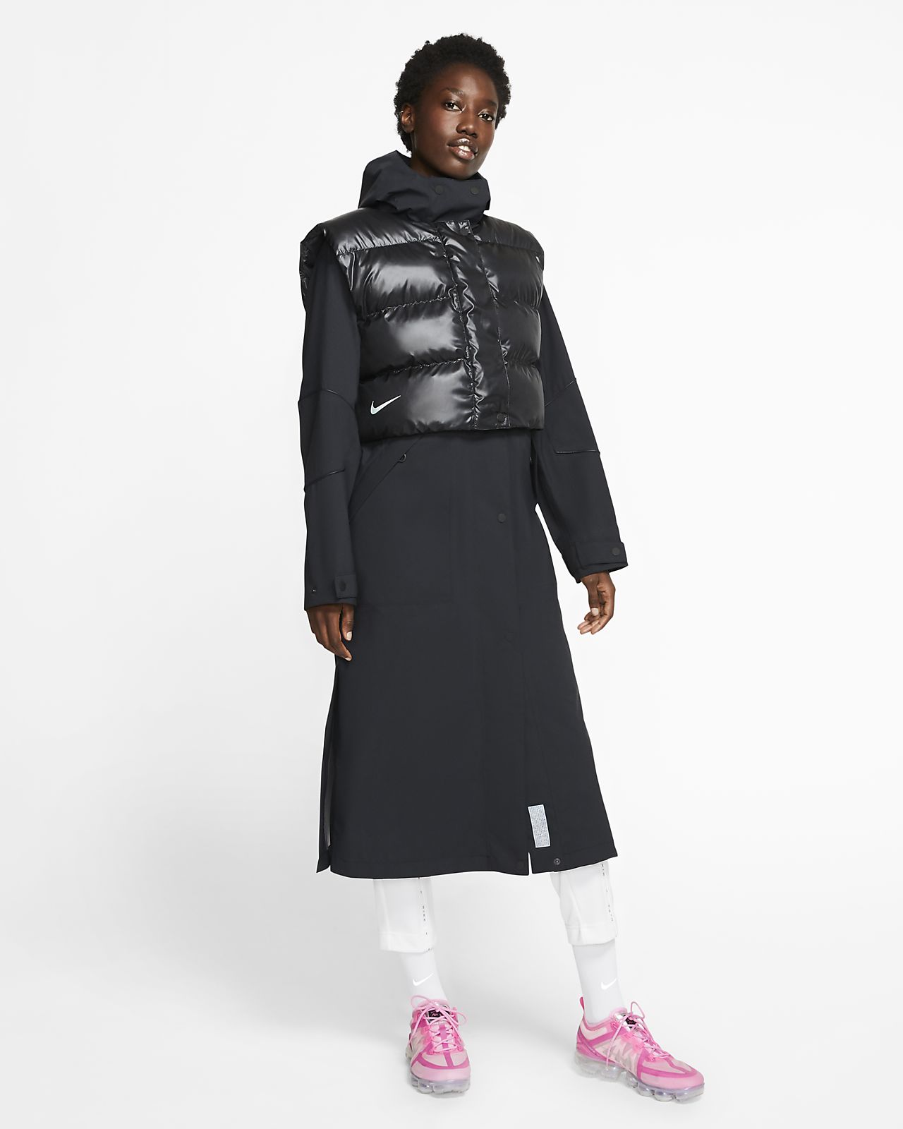 nike hooded coat