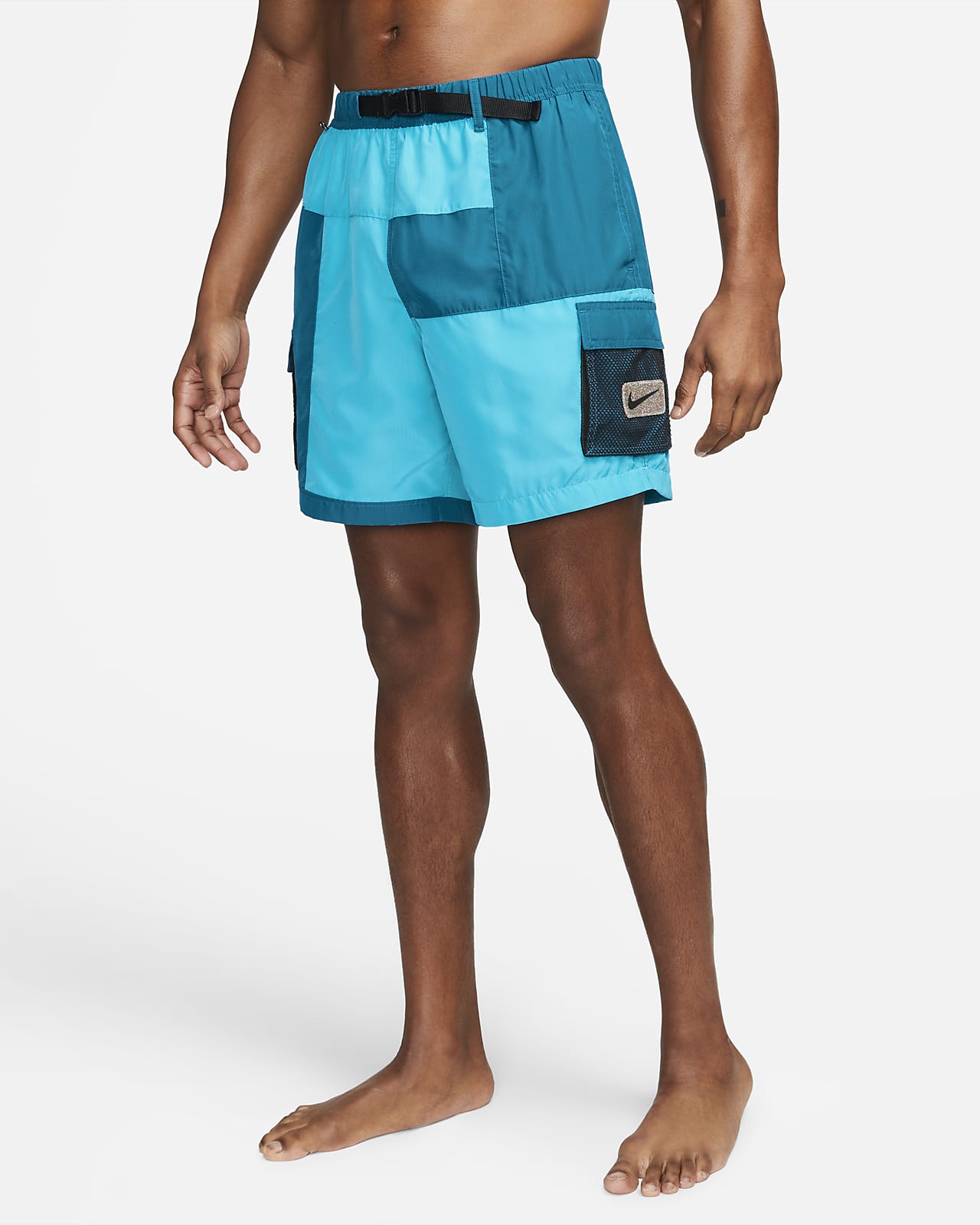 Nike Men's 7" Cargo Swim Volley Shorts