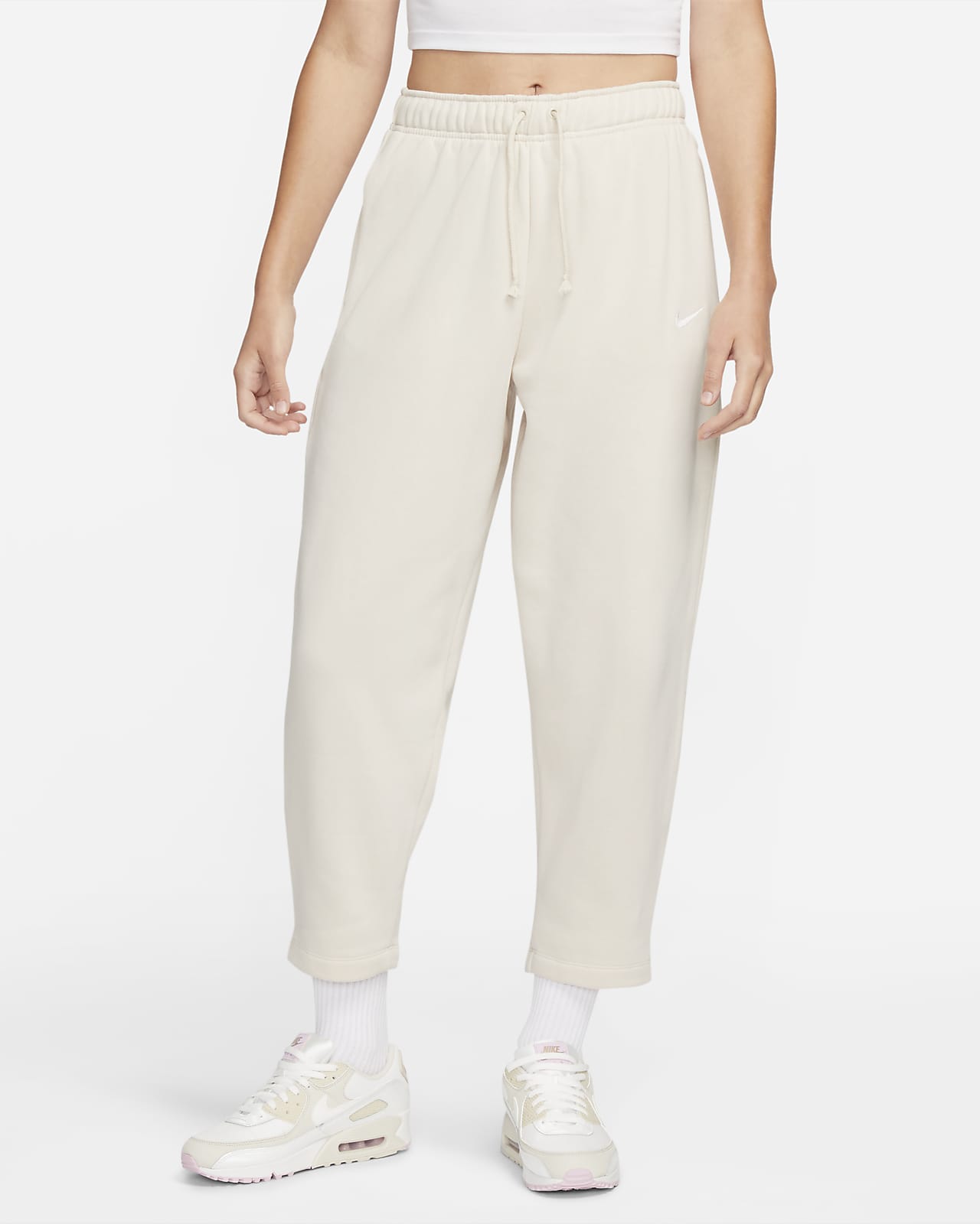 Pantaloni Curve in fleece Nike Sportswear Collection Essentials - Donna