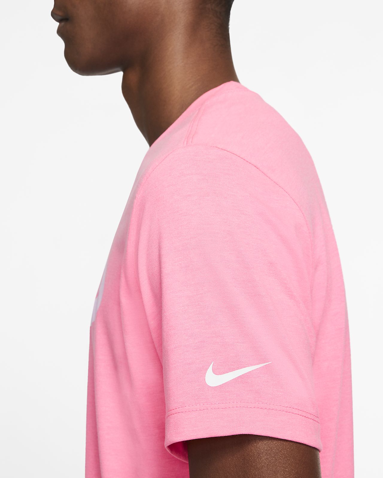 pink nike shirt mens